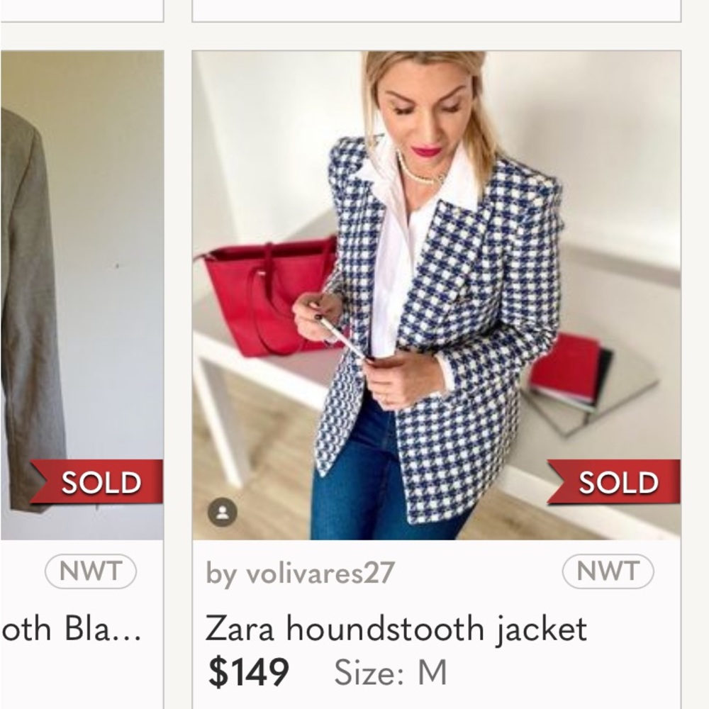 Houndstooth Jacket - image 2